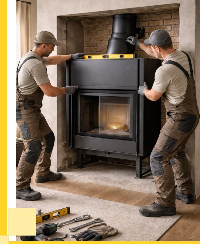 Установка каминных топок в Ульяновске под ключ от 18513 р. | ЭриданУлн