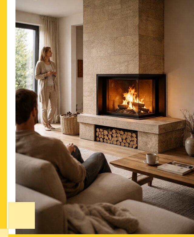 Угловые камины из кирпича установка в Ульяновске от 154275 р. ЭриданУлн