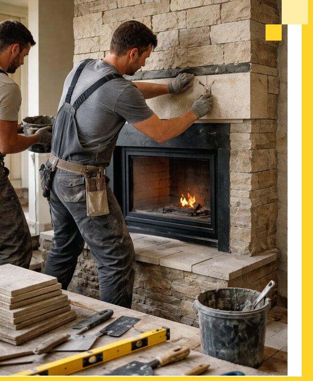 Проектирование и установка открытых каминов в Ульяновске