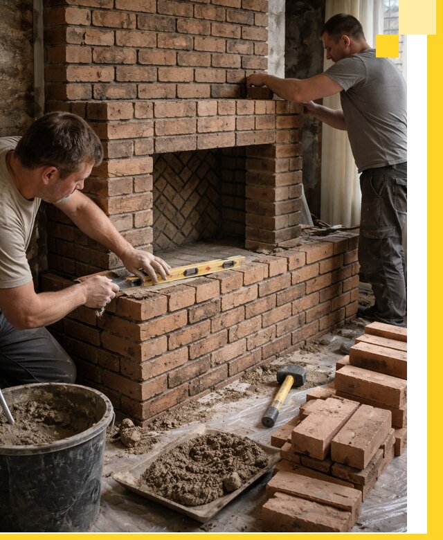 Изготовление и установка кирпичных каминов в Ульяновске