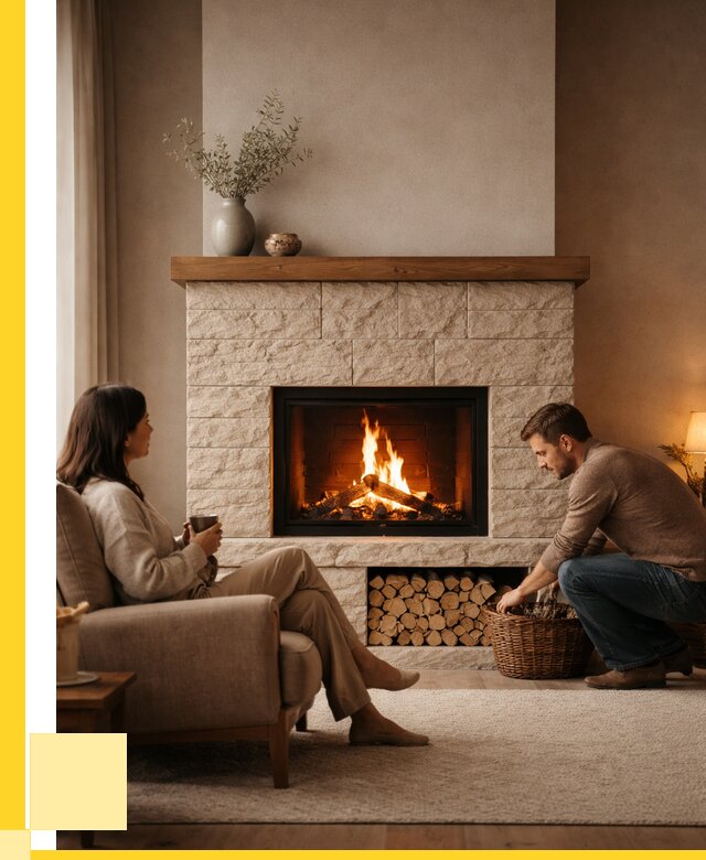 Камины для дома в Ульяновске под ключ от 154275 р. | ЭриданУлн