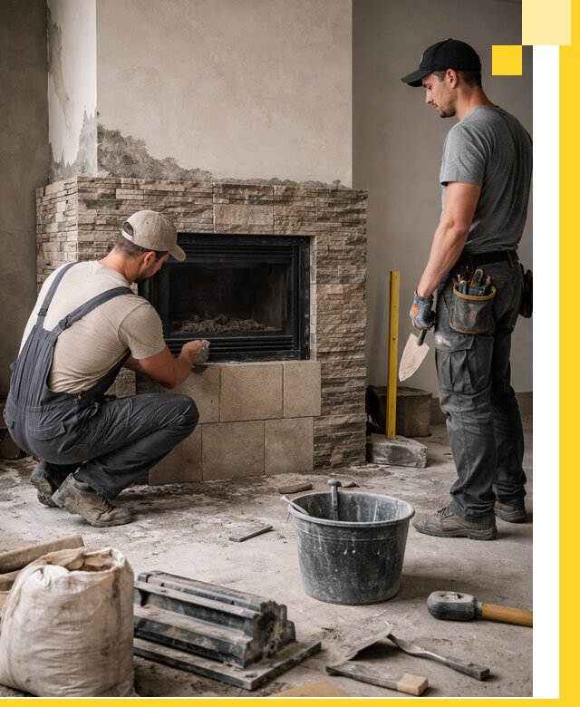 Камины под ключ в Ульяновске: проект, изготовление и монтаж