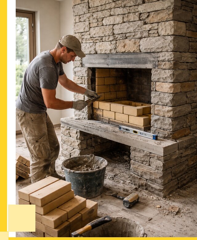 Кладка каминов и камина в Ульяновске от 25713 р. ЭриданУлн