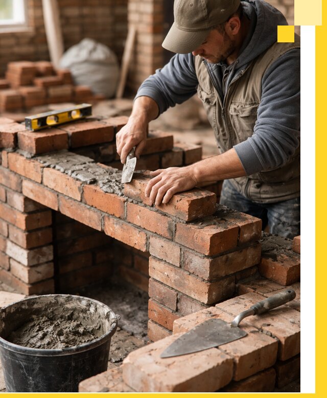 Кладка каминов под ключ в Ульяновске профессиональная отделка и монтаж