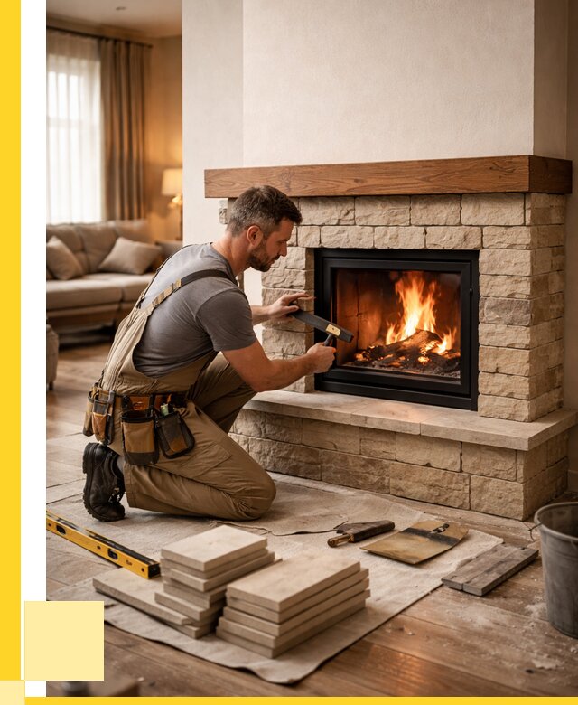 Строительство каминов в Ульяновске от 154275 р., ЭриданУлн - под ключ