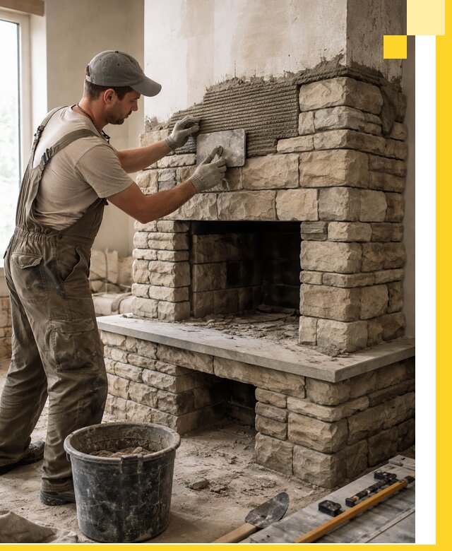 Строительство каминов под ключ в Ульяновске от проектирования до монтажа