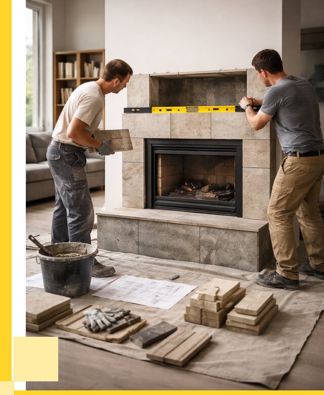 Монтаж каминов и установка в Ульяновске от 46283 р. | ЭриданУлн