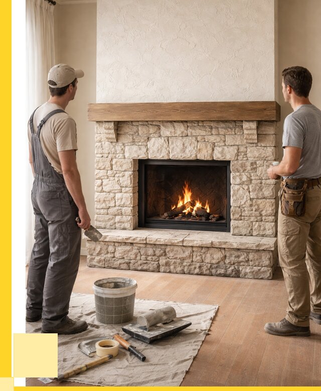 Отделка каминов в Ульяновске от 6685 р. под ключ | ЭриданУлн