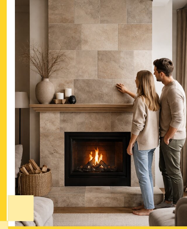 Облицовка каминов керамогранитом в Ульяновске от 4628 р. | ЭриданУлн