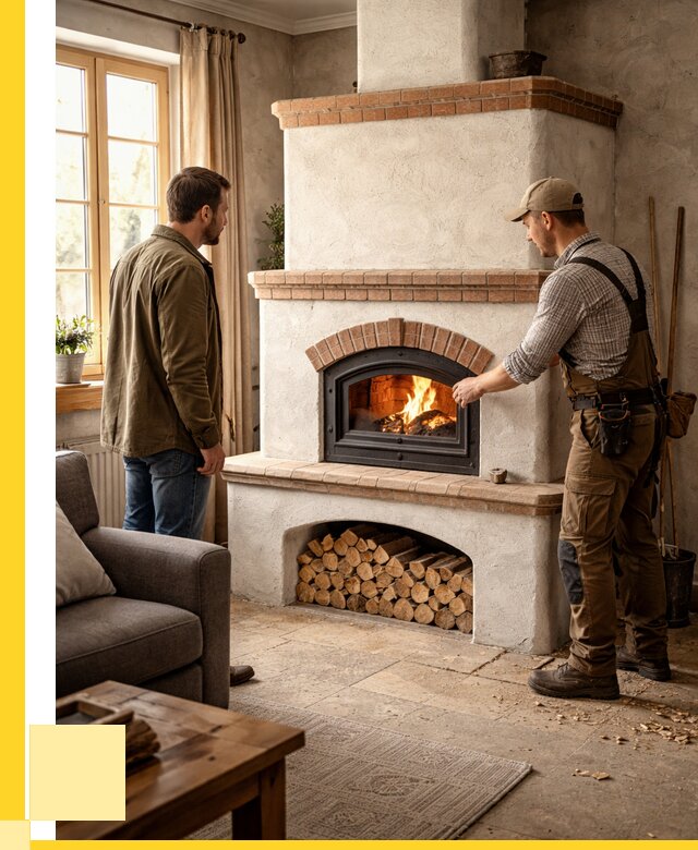 Печи камины в Ульяновске: кирпичные, изразцовые от 61710 р. | ЭриданУлн