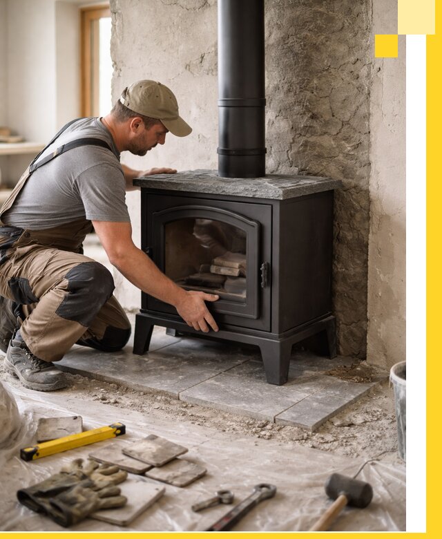 Профессиональный монтаж печей и каминов в Ульяновске под ключ