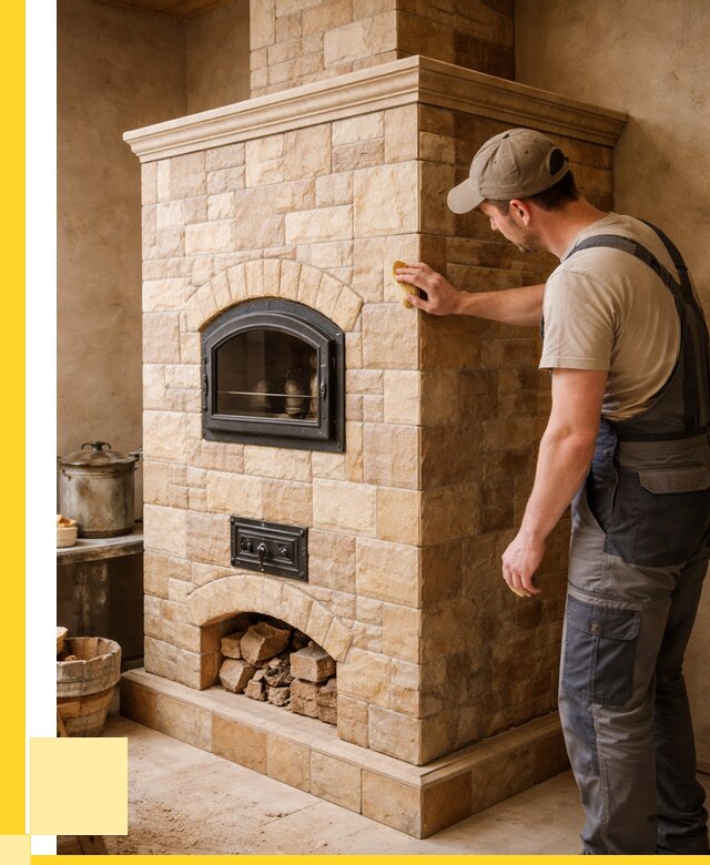 Облицовка печей в Ульяновске от 4628 р. под ключ | ЭриданУлн