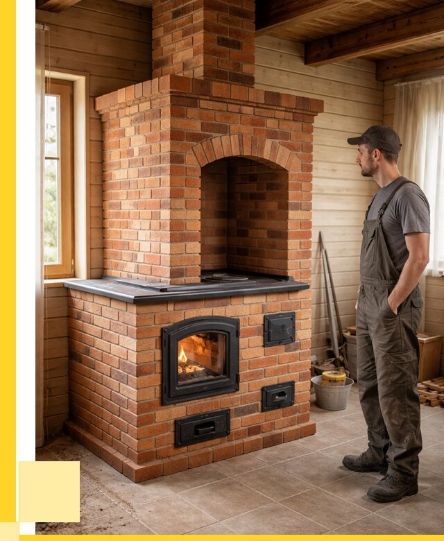 Кирпичные печи в Ульяновске: купить от 154275 р. | ЭриданУлн