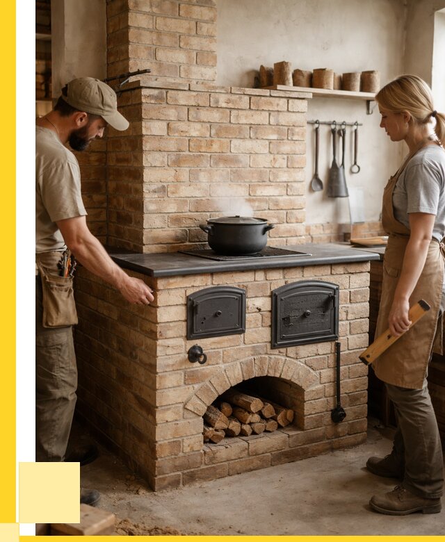 Варочно отопительные печи в Ульяновске от 92565 р. | ЭриданУлн