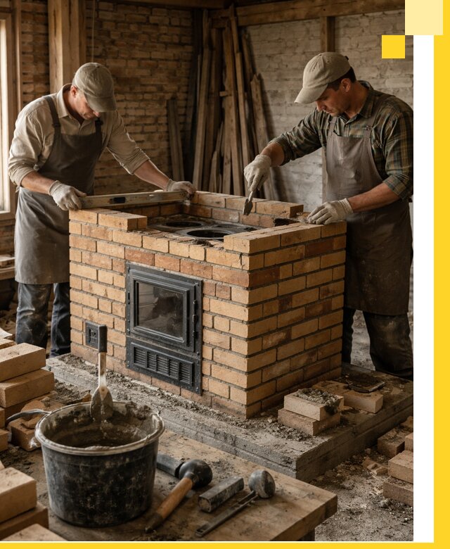 Изготовление и установка варочных печей под ключ в Ульяновске