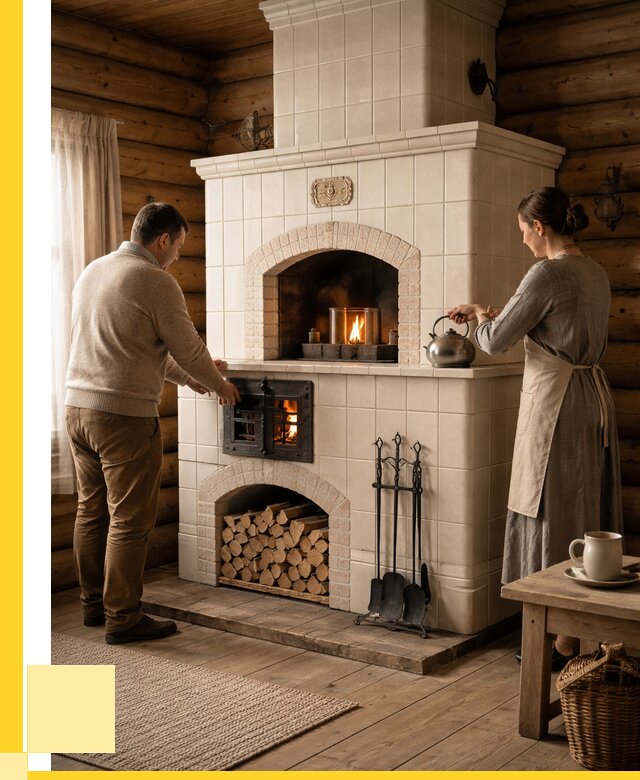 Русские печи в Ульяновске: установка от 154275 р. ЭриданУлн