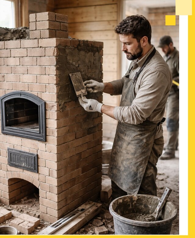 Изготовление и установка печей-шведок под ключ в Ульяновске