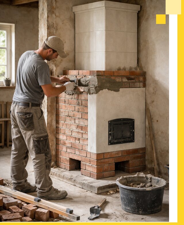 Изготовление и установка печей-голландок под ключ в Ульяновске