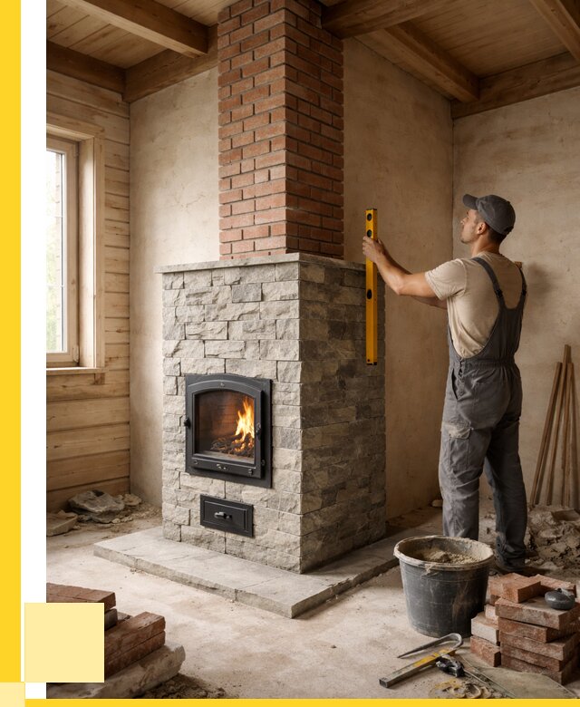 Печи и дымоходы под ключ в Ульяновске от 46283 р., ЭриданУлн