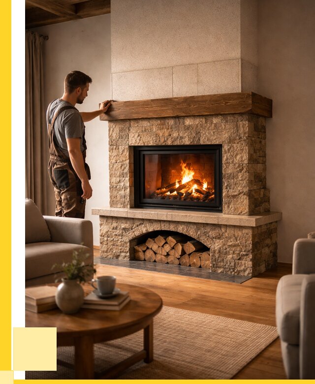 Печи камины для дома под ключ в Ульяновске от 56568 р. | ЭриданУлн