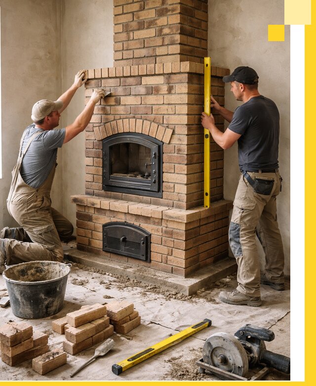 Продажа и установка печей и каминов для дома под ключ в Ульяновске