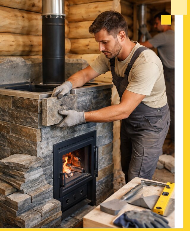 Печи для бани под ключ в Ульяновске: изготовление и монтаж