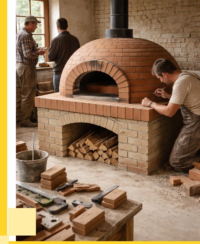 Помпейская печь дровяная для пиццы в Ульяновске | ЭриданУлн от 205700 р.