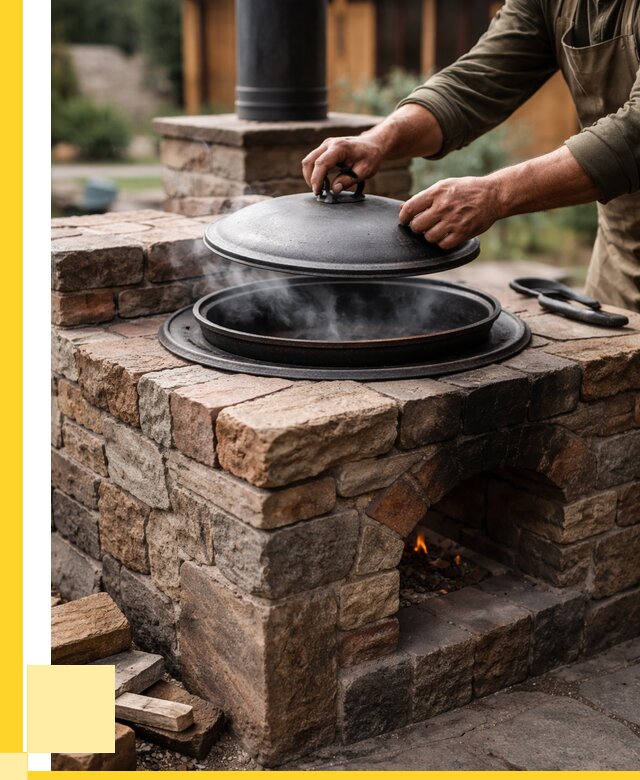 Печи для казана в Ульяновске по цене от 18513 р. | ЭриданУлн