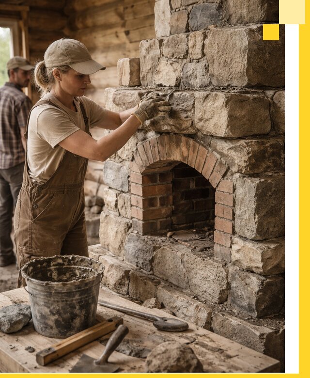 Каменные печи на заказ и монтаж в Ульяновске, долговечные решения