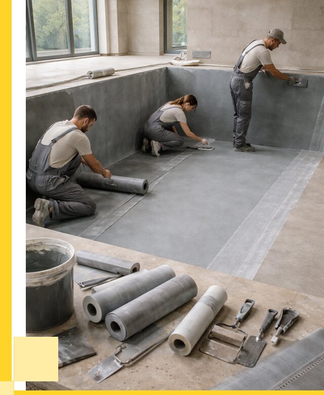 Гидроизоляция бассейнов в Ульяновске от 2057 р., ЭриданУлн