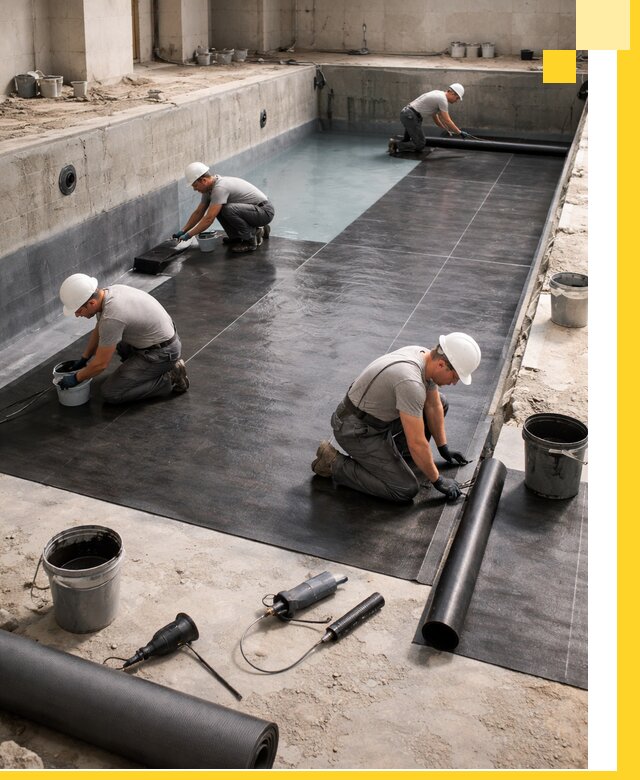 Профессиональная гидроизоляция бассейнов и чаш в Ульяновске под ключ