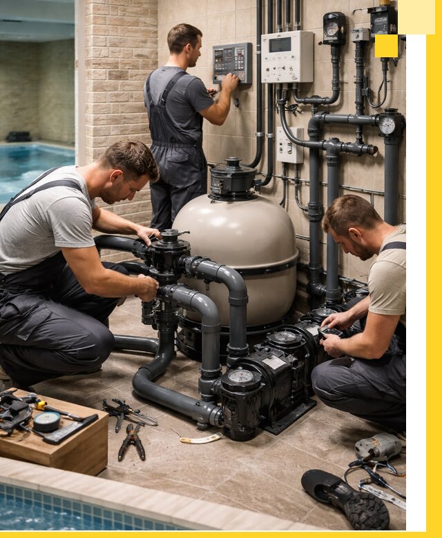 Комплексное оборудование для бассейнов под ключ в Ульяновске