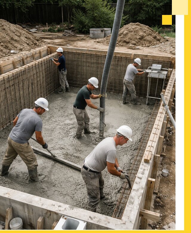 Строительство бетонных бассейнов под ключ в Ульяновске