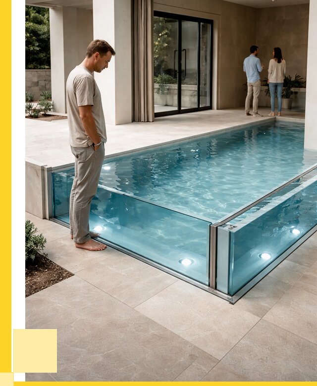 Стеклянные бассейны в Ульяновске от 1234200 р. | ЭриданУлн — мозаика