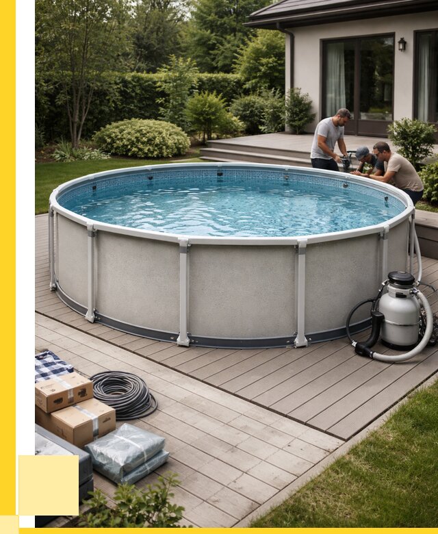 Купить каркасные бассейны в Ульяновске от 46283 р. | ЭриданУлн