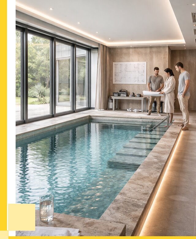 Закрытые бассейны под ключ в Ульяновске от 2571250 р. | ЭриданУлн