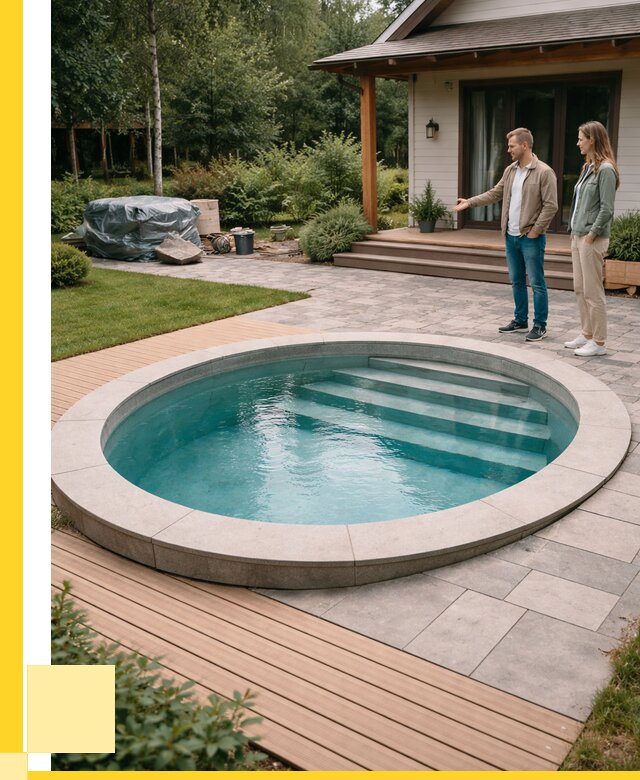 Бассейн на даче под ключ в Ульяновске от 205700 р., ЭриданУлн