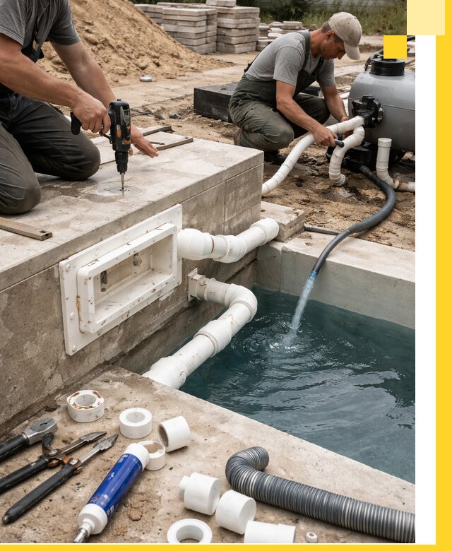 Строительство скиммерных бассейнов под ключ в Ульяновске