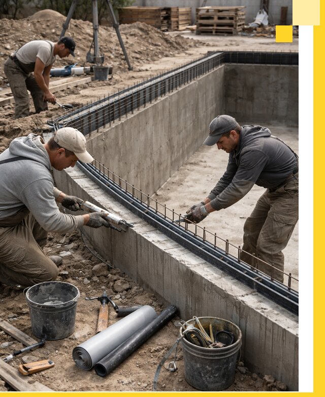 Качественный монтаж чаши бассейна в Ульяновске под ключ с гарантией