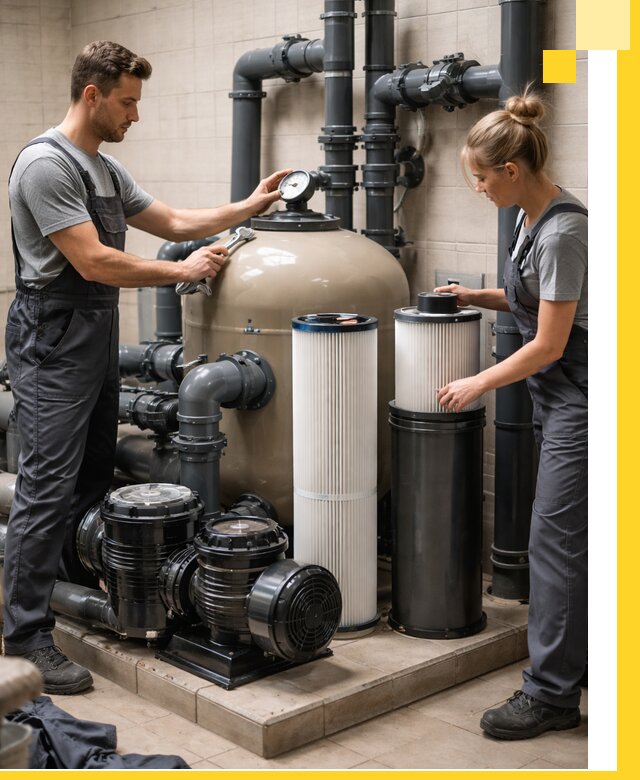 Фильтры и системы фильтрации для бассейнов в Ульяновске