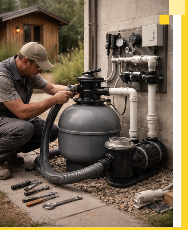 Продажа и монтаж фильтров и насосов для бассейнов в Ульяновске