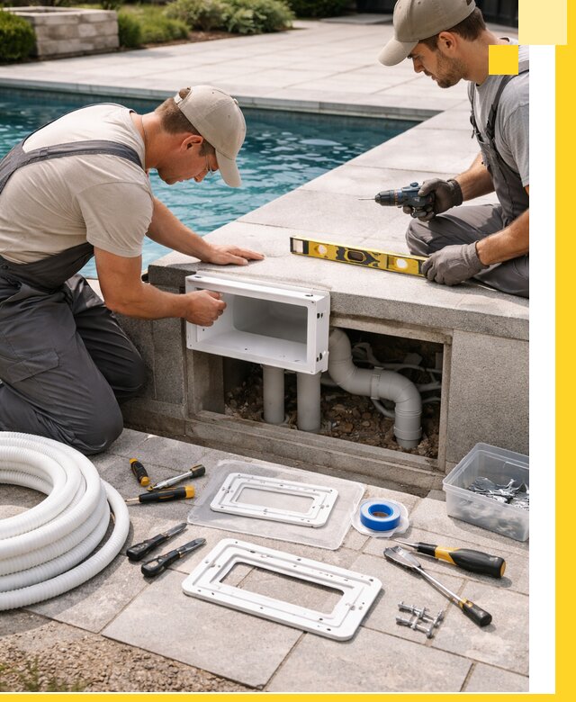 Поставка и установка скиммеров для бассейнов в Ульяновске