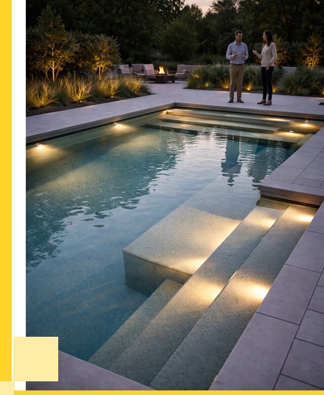 Освещение бассейнов в Ульяновске под ключ от 25713 р. | ЭриданУлн