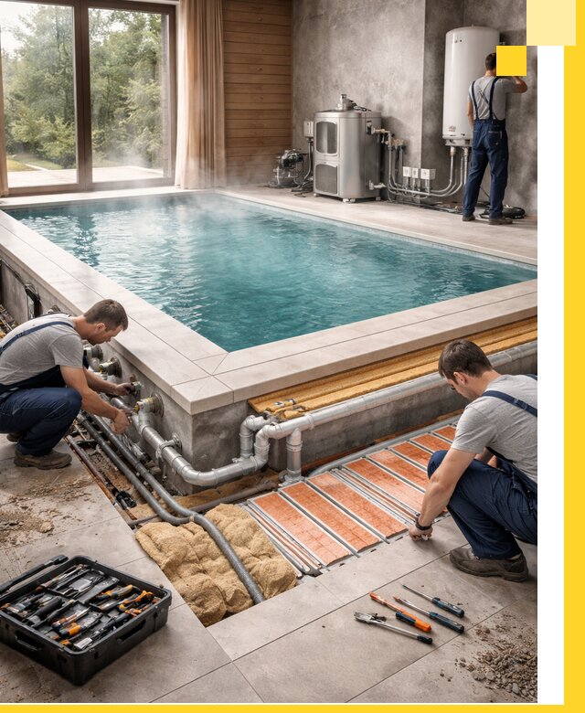 Проектирование и строительство тёплых бассейнов в Ульяновске