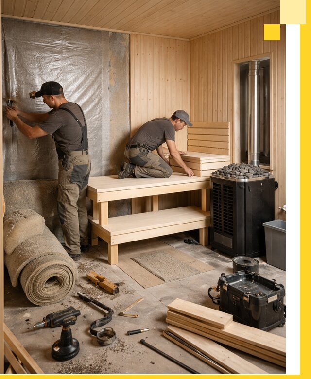 Проекты саун под ключ в Ульяновске дизайн и строительство