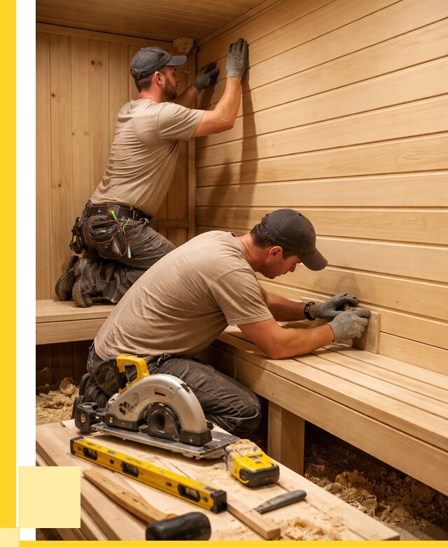 Обшивка саун вагонкой в Ульяновске от 2571 р. | ЭриданУлн