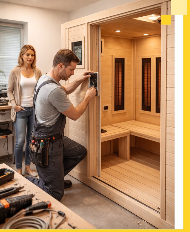 Инфракрасные сауны под ключ в Ульяновске продажа и установка