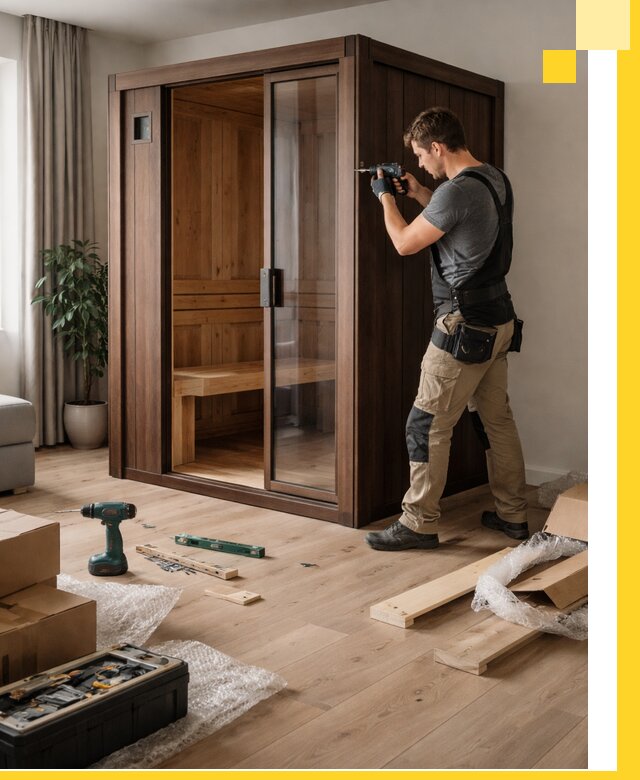 Установка и производство мини саун под ключ в Ульяновске