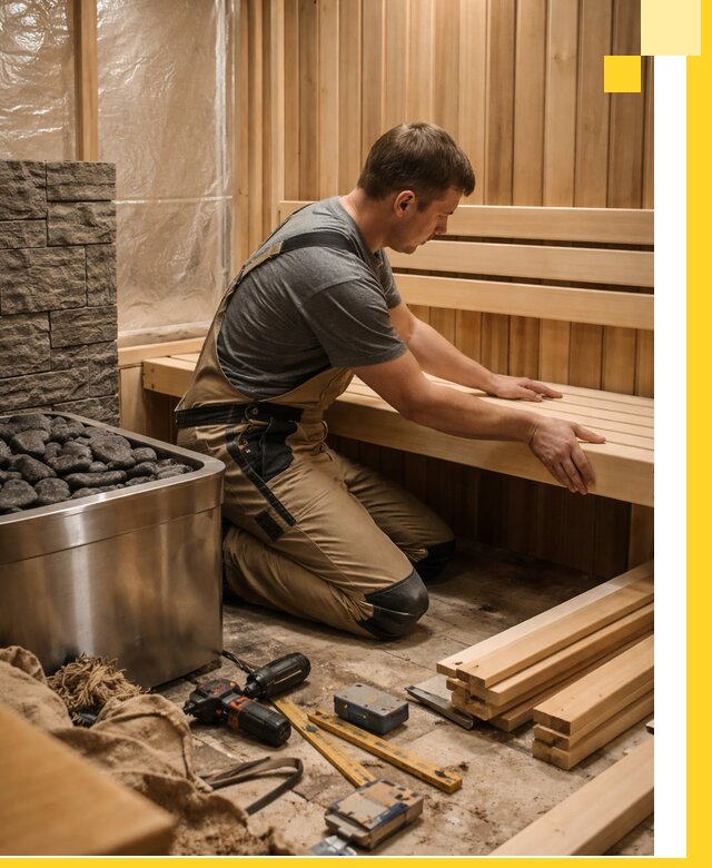 Сауны для дома под ключ с проектированием и монтажом в Ульяновске