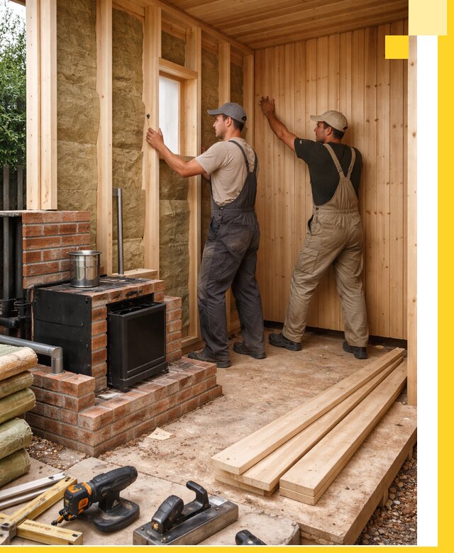 Строительство и установка дачных саун под ключ в Ульяновске